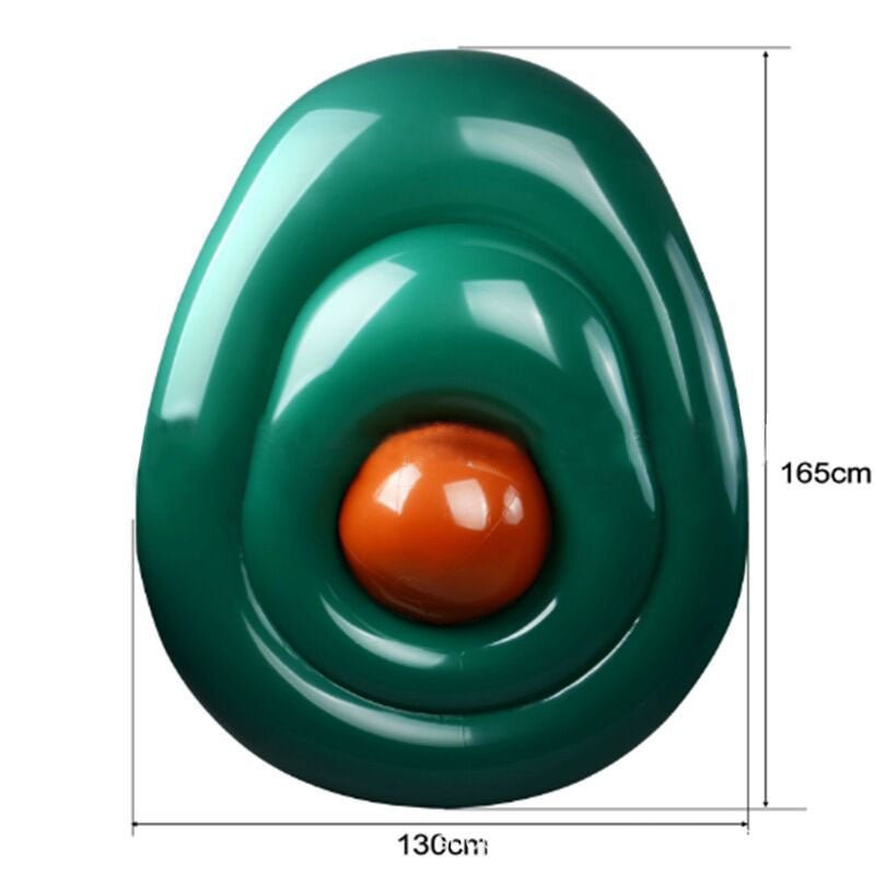 2-in-1 Giant Avocado Pool Inflatable + Beach Game