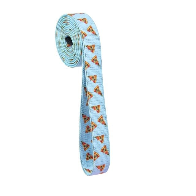 25-35lbs Long Resistance Band - Pizza Slice
