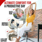 ErgoEase Memory Foam Seat Cushion