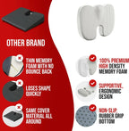 ErgoEase Memory Foam Seat Cushion
