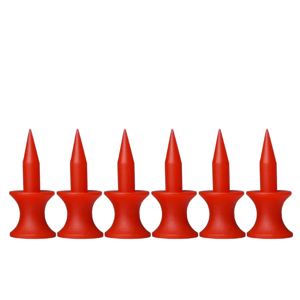 Colorful Plastic Step Down Castle Golf Tees Height Control Ball Holder