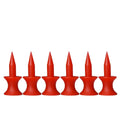 Colorful Plastic Step Down Castle Golf Tees Height Control Ball Holder