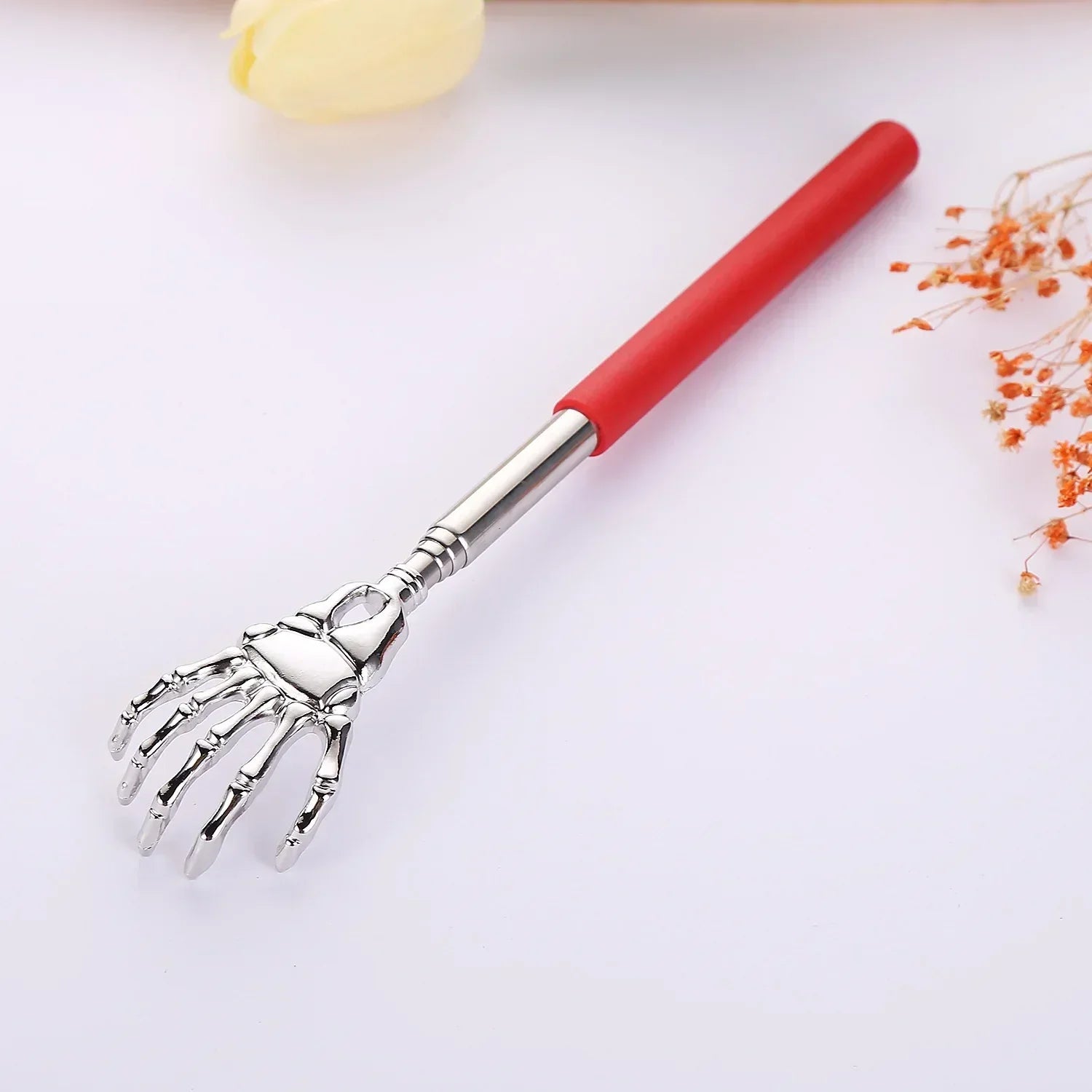 Adjustable Back Scratcher and Massager for Home and Travel