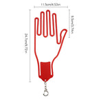 Golf Glove Hanger with Keychain