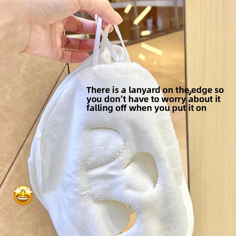Facial Towel Ear-Hanging Hot and Cold Compress