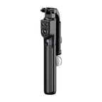 1M Selfie Stick Tripod with LED Light and Bluetooth Remote for iPhone/Android