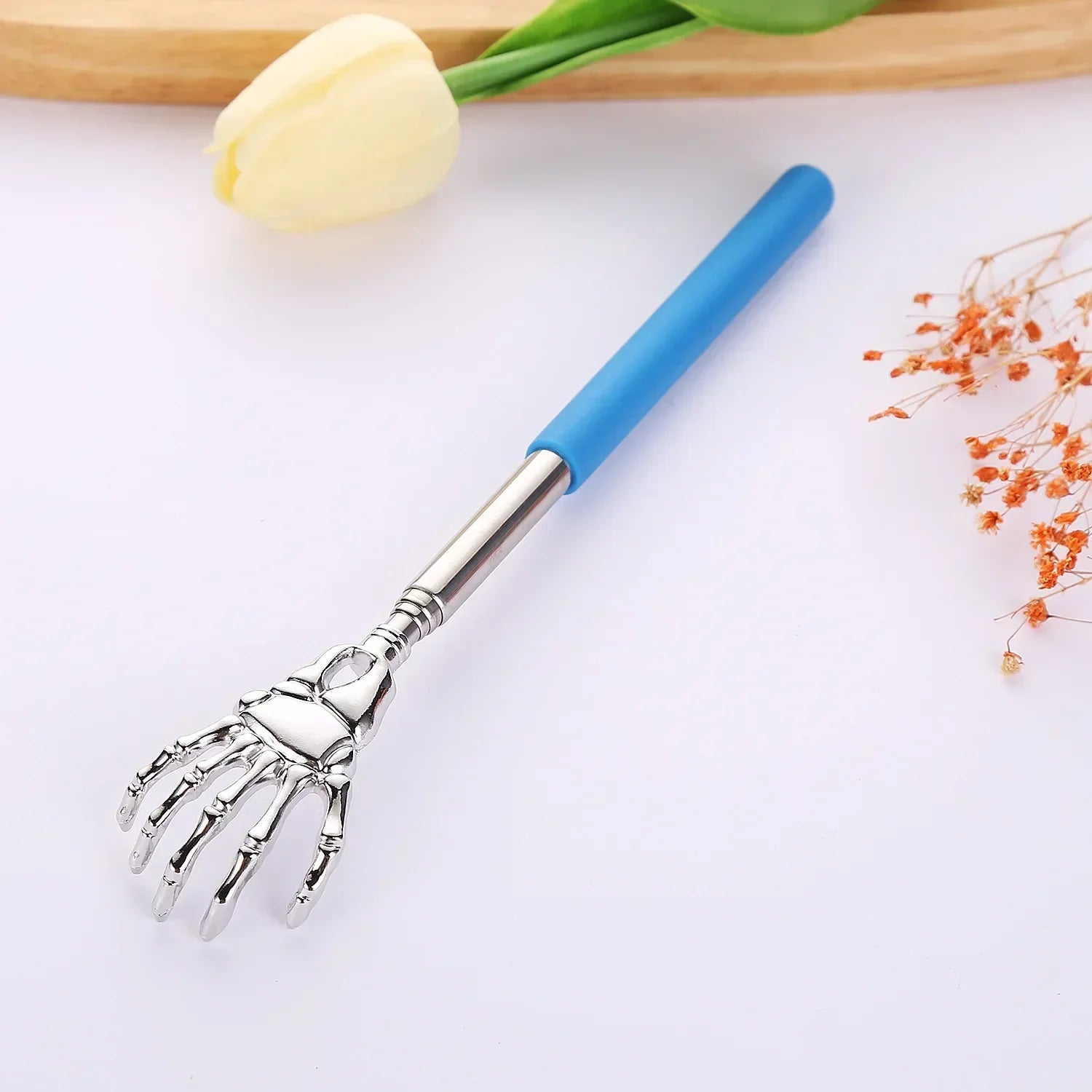 Adjustable Back Scratcher and Massager for Home and Travel