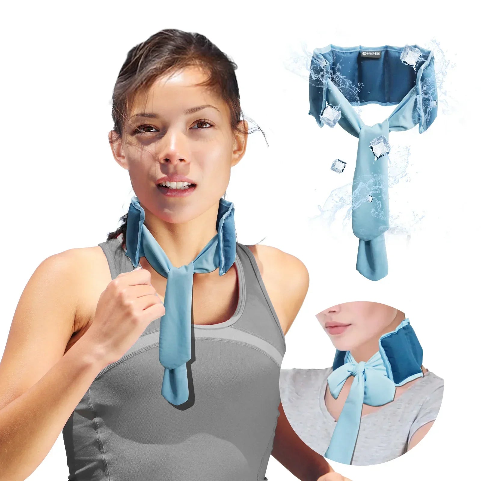 Cooling Ice Scarf – Summer Neck Wrap