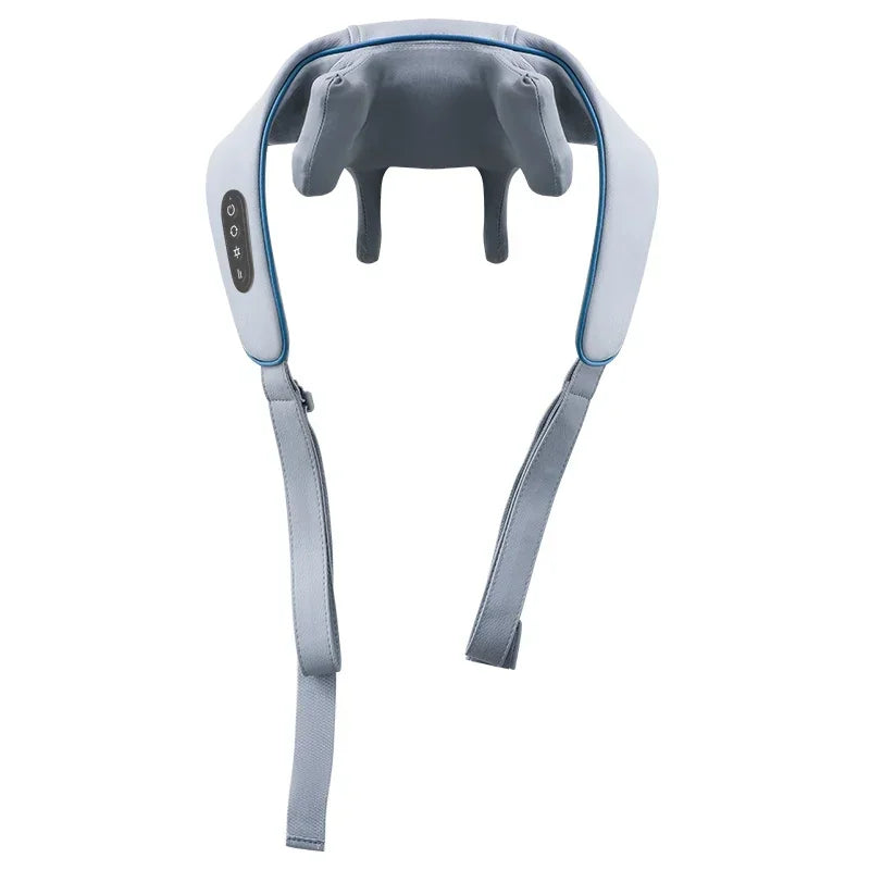 Electric Neck Massager with Heat and Vibration