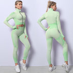 Agility Long-Sleeve & Leggings Gym Set