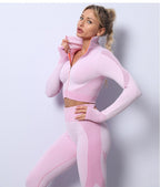 Agility Long-Sleeve & Leggings Gym Set