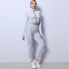 Agility Long-Sleeve & Leggings Gym Set