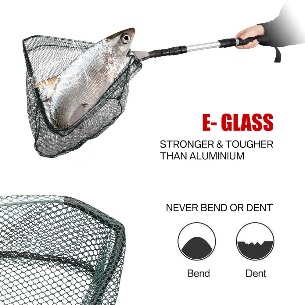 AquaGrip 130cm Aluminium Fishing Net