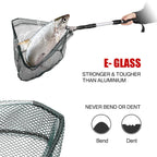 AquaGrip 130cm Aluminium Fishing Net
