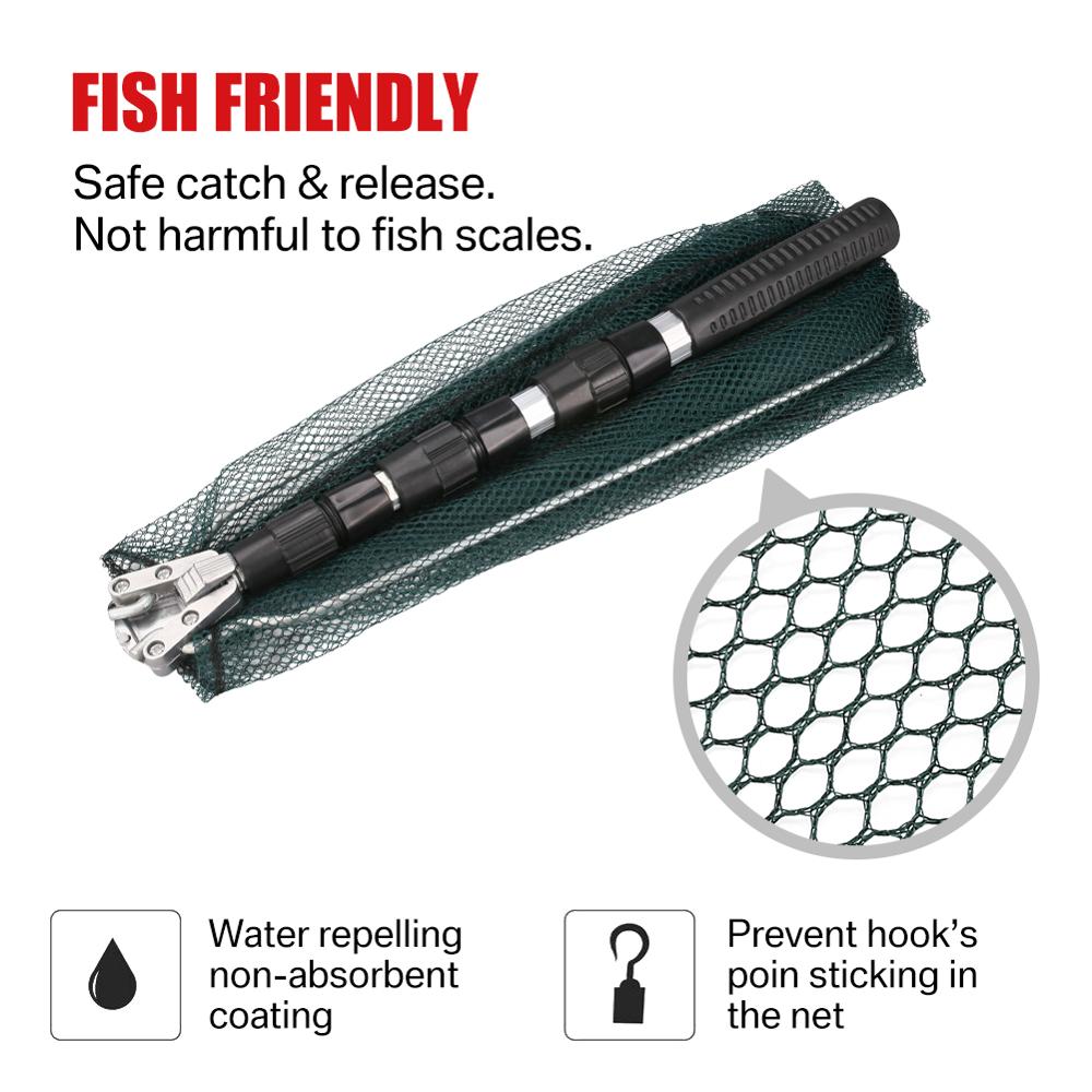 AquaGrip 130cm Aluminium Fishing Net