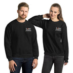 Black Embroidered Logo Sweatshirt