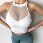 Breathable Open Back Sports Bra