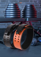 Cowhide Wide Weightlifting Belt