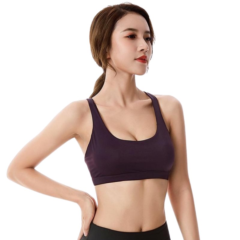 Crisscross Padded Sports Bra