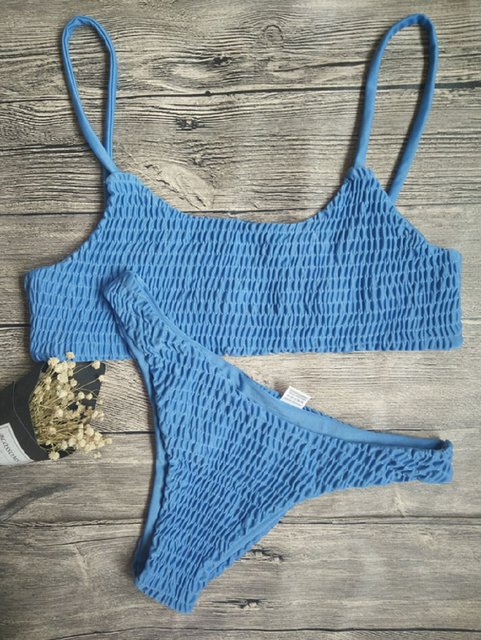 Crochet Style Two-Piece Swimsuit