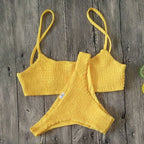 Crochet Style Two-Piece Swimsuit
