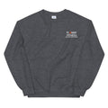 Dark Heather Embroidered Logo Sweatshirt