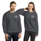 Dark Heather Embroidered Logo Sweatshirt