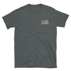 Dark Heather Embroidered Logo T-Shirt
