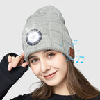 Extra Warm Rechargeable LED & Bluetooth Beanie