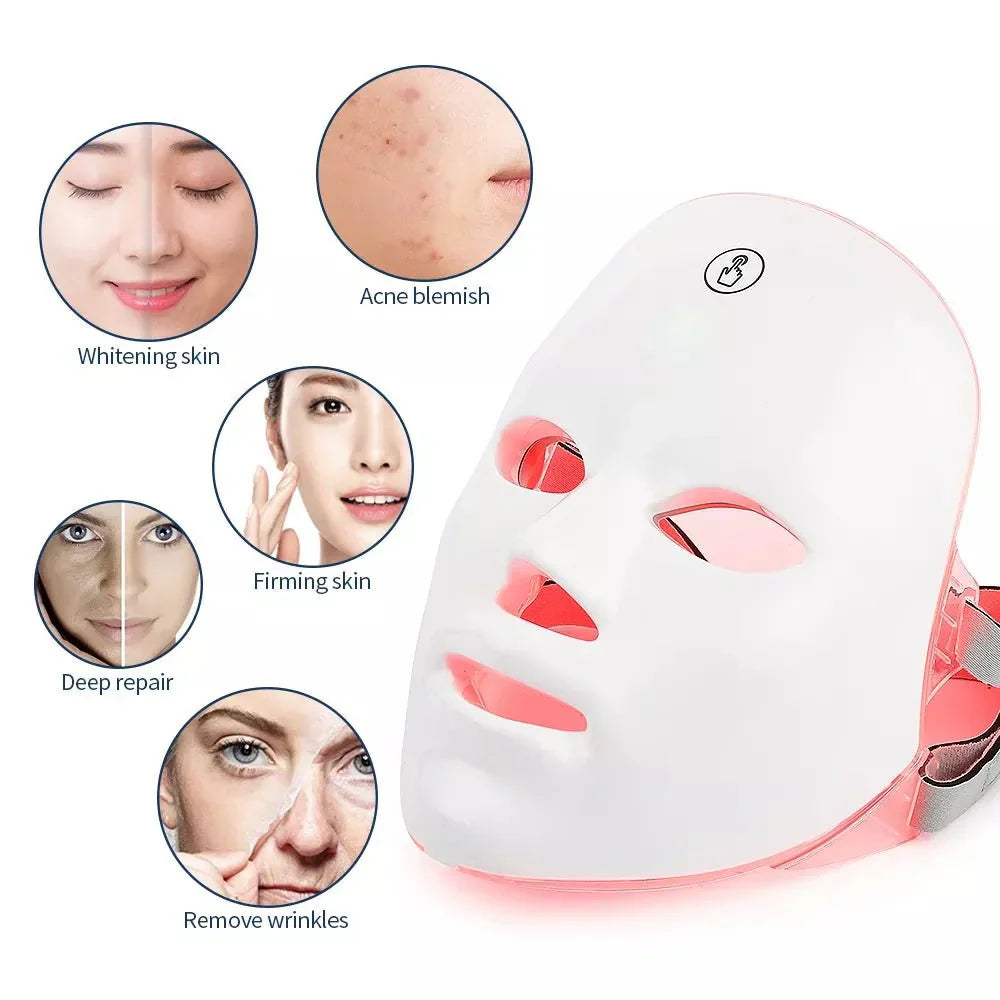 GlowRevive LED Light Therapy Face Mask