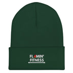 Green Cuffed Beanie