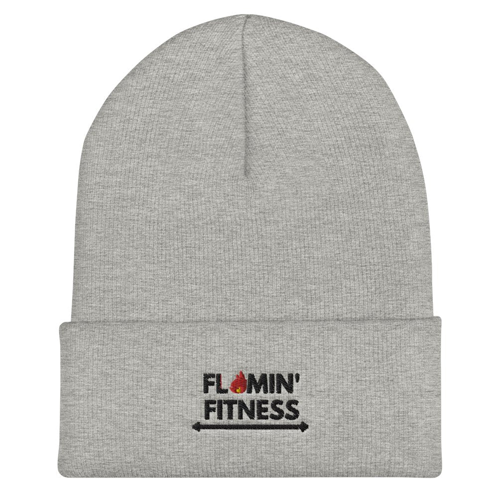 Grey Cuffed Beanie