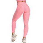 Honeycomb Anti-Cellulite Gym Leggings